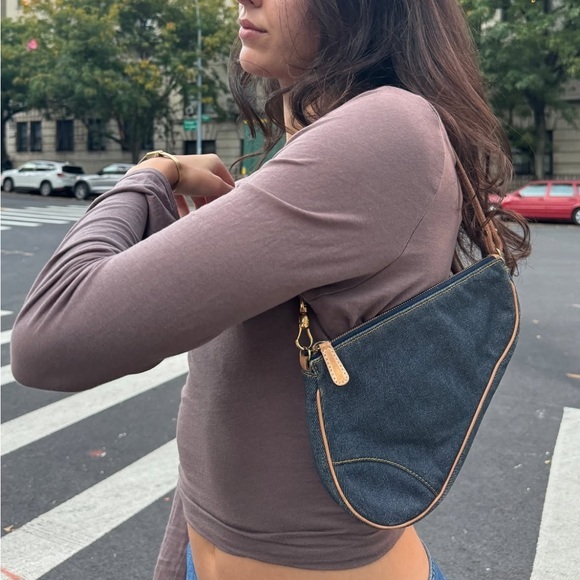 Vintage Dior Saddle Bags